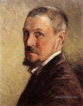 Autoportrait2 Gustave Caillebotte Peinture à l'huile